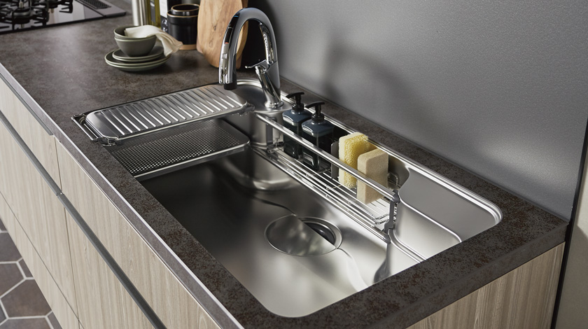 LIXIL W Support Sink 双层轨道与两类作业板